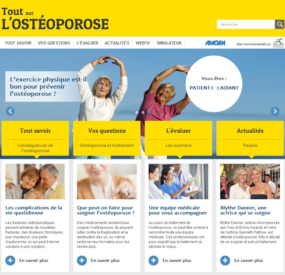 Tout sur ostéoporose